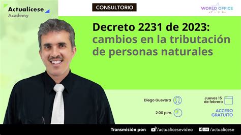 decreto 2231 de 2023 dian